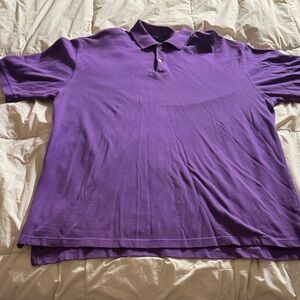 Gently Used Foot Action Purple Men's Polo Shirt